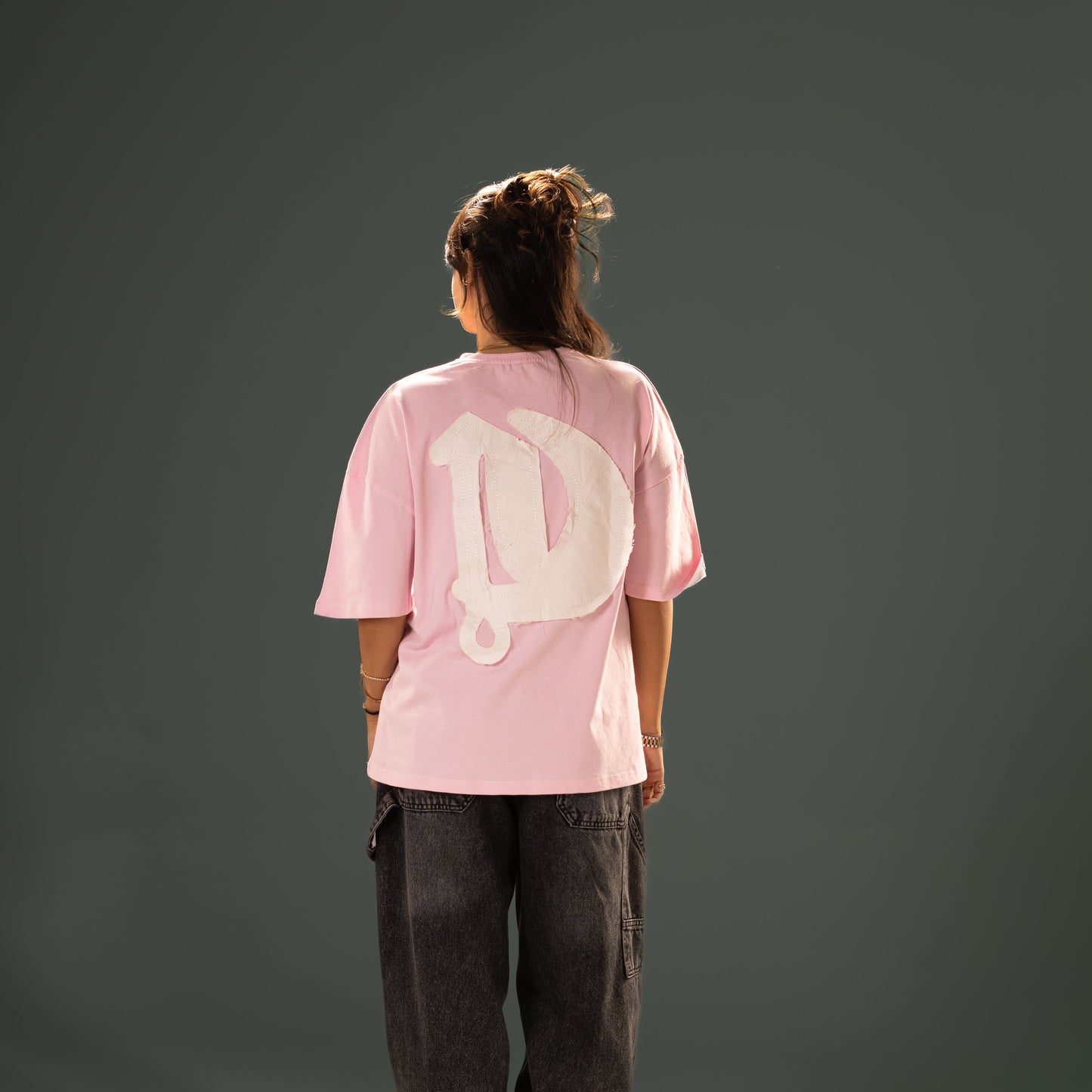 Pink Drippy D T-shirt
