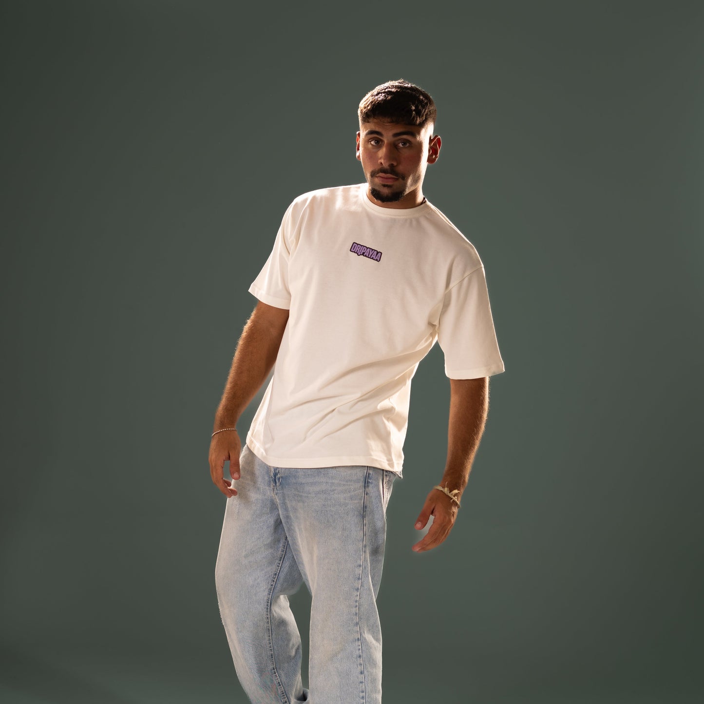 "NMR" Off White T-shirt