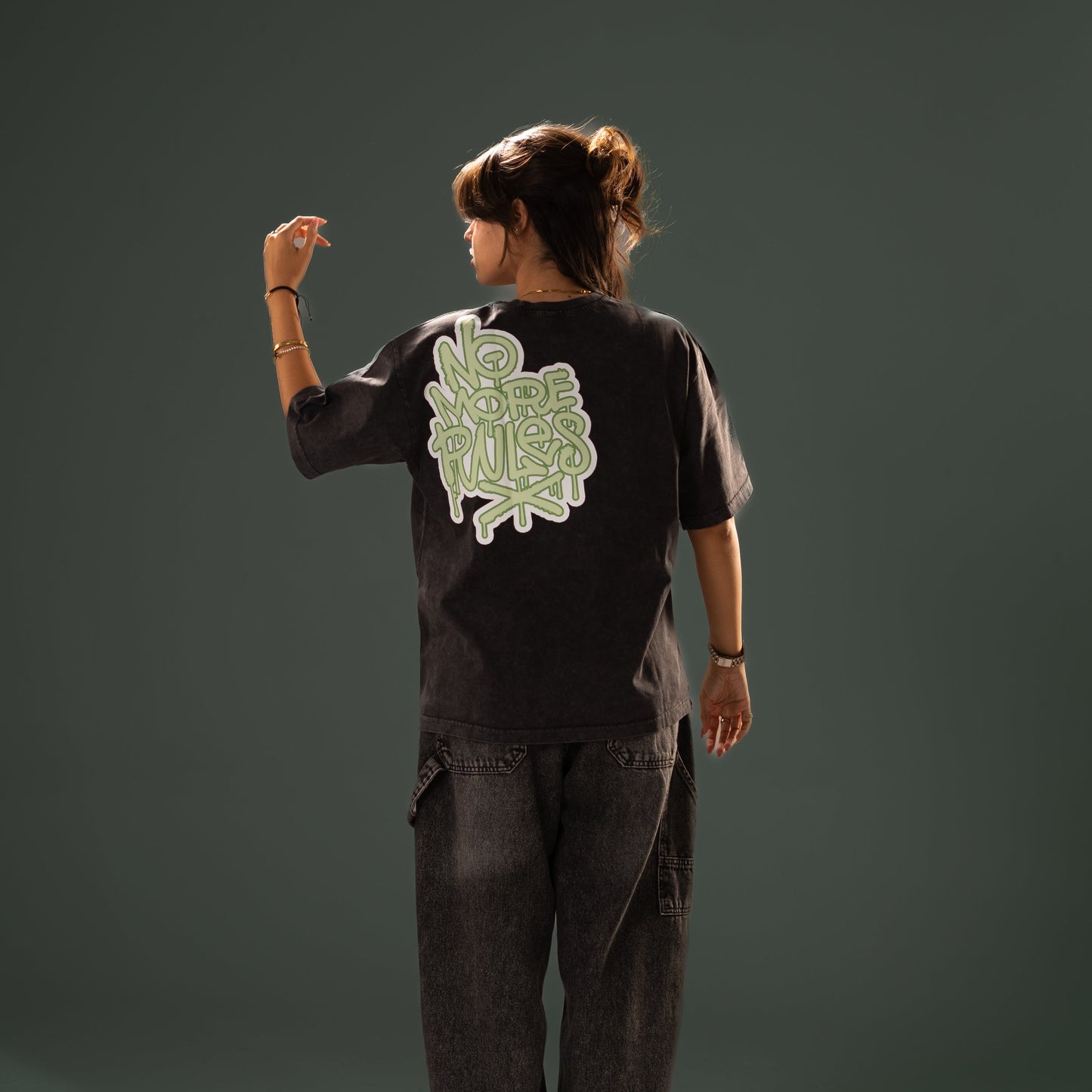 "NMR" Washed T-shirt