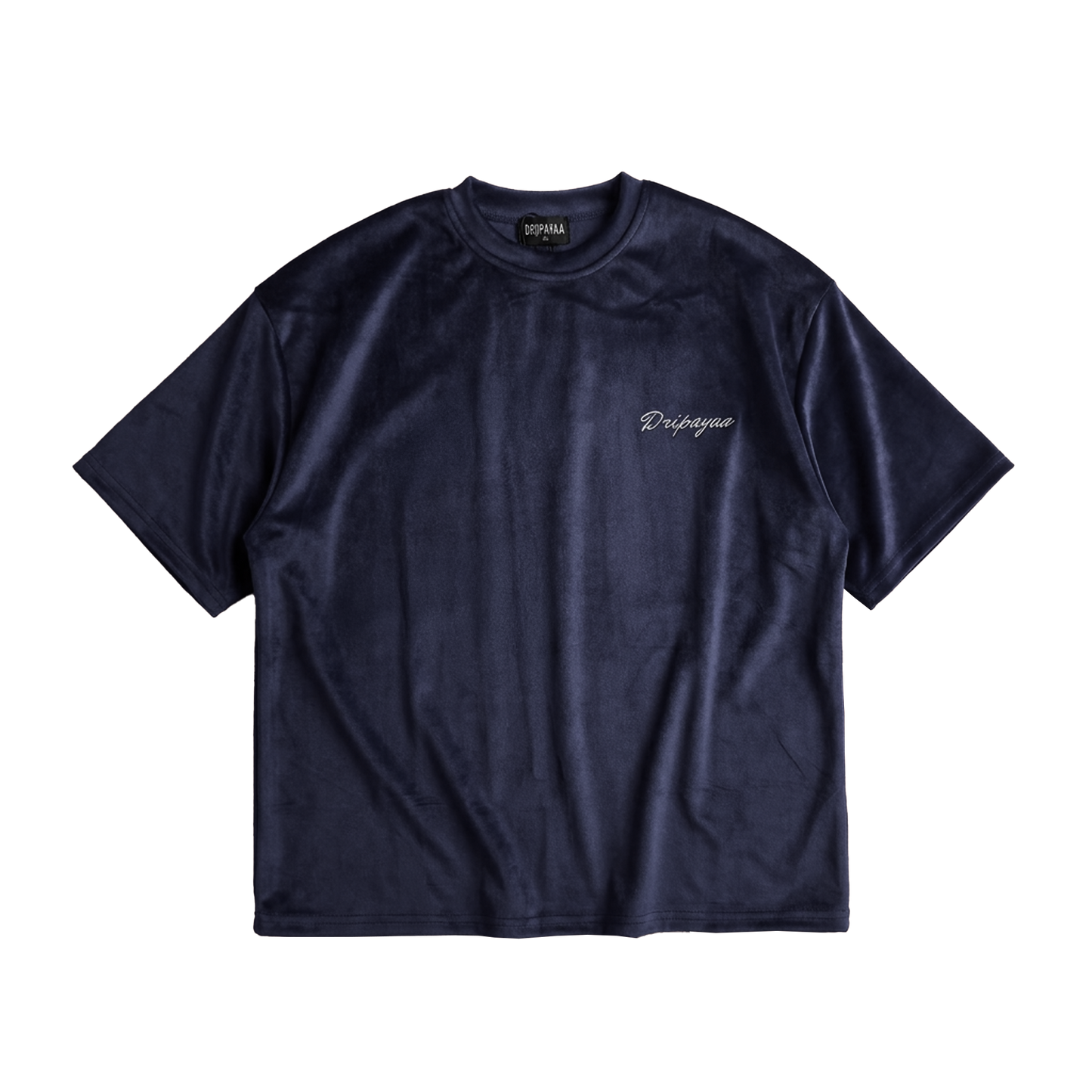 Navy Blue D Velvet T-shirt