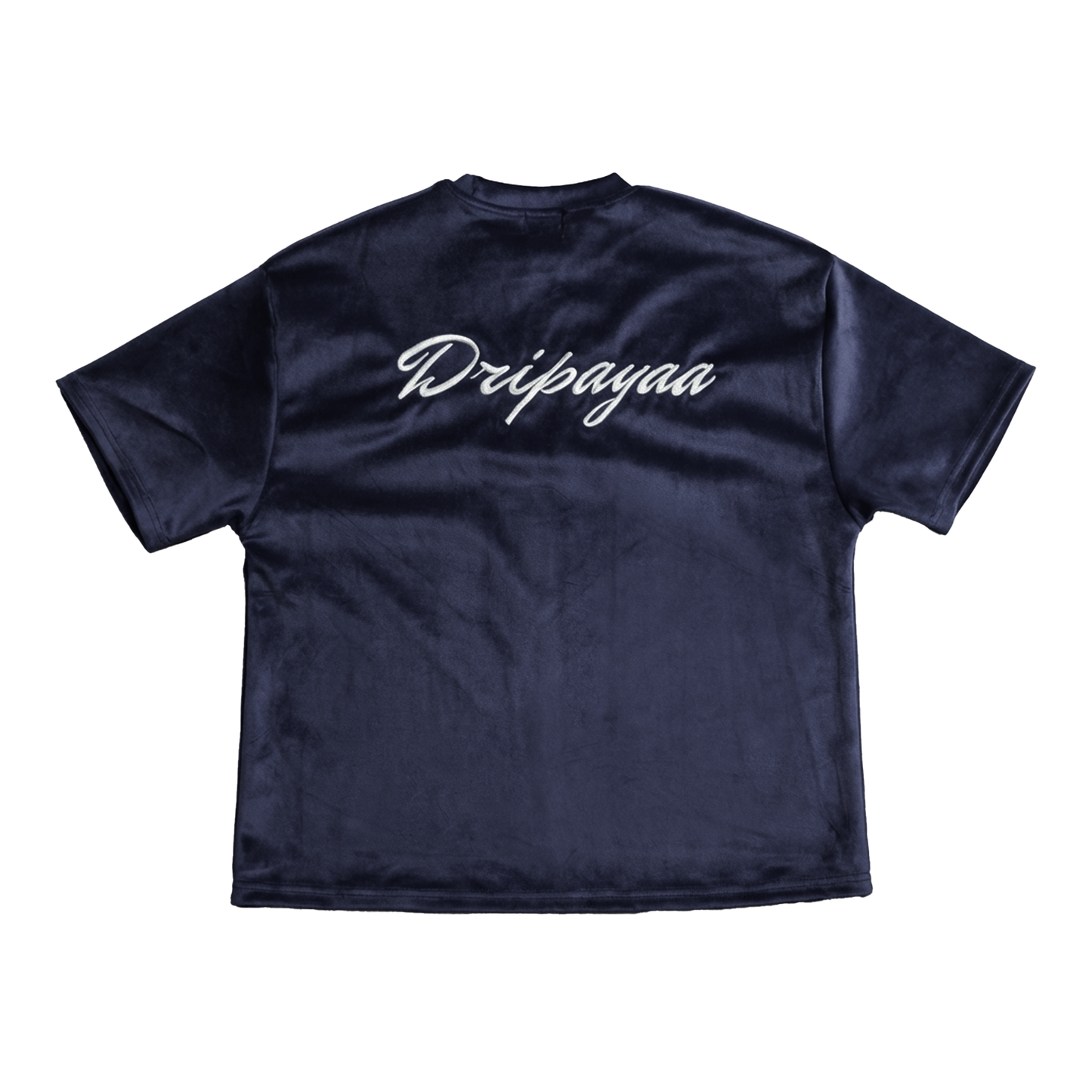 Navy Blue D Velvet T-shirt